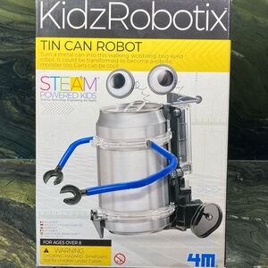 Tin Can Robot Kidz Robotix New
